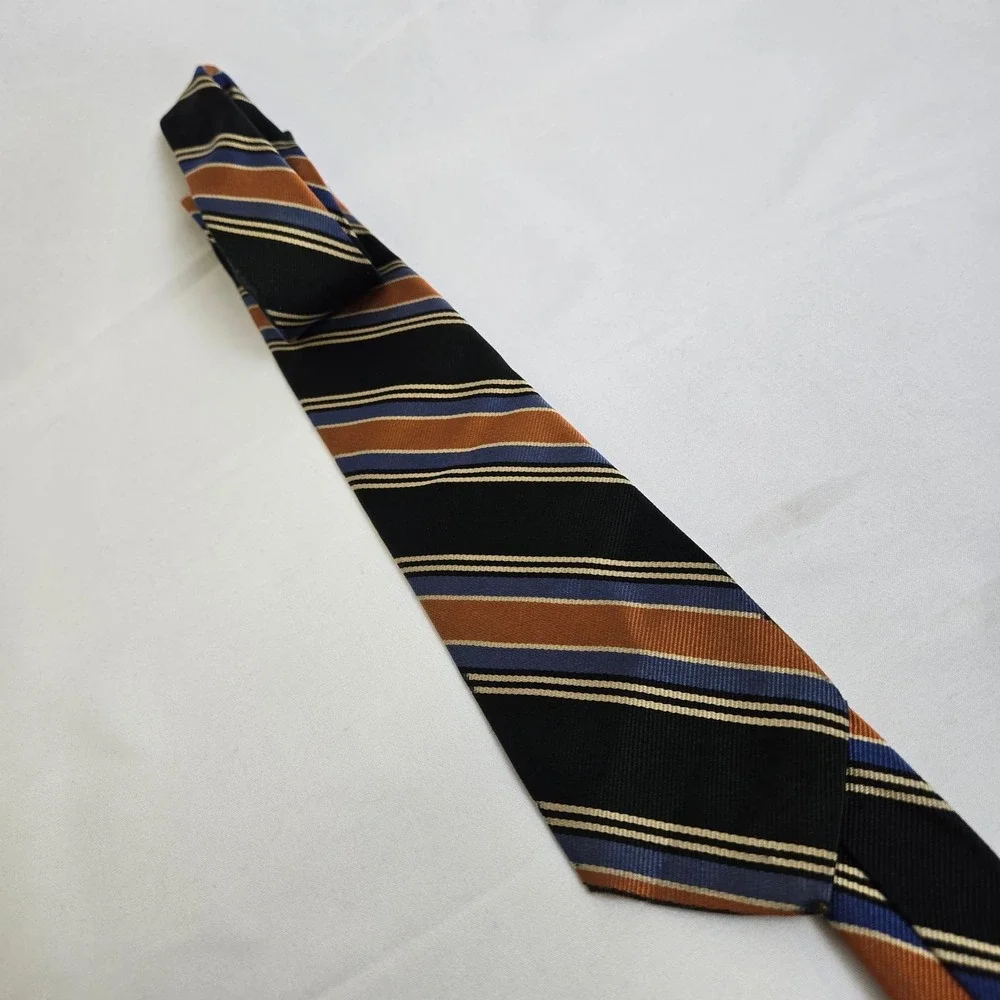 Austin Reed of Regent Street‎ London Striped All Silk Tie, WPL 2555, Vintage